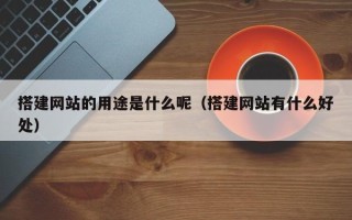 唐山搭建网站的用途是什么呢（搭建网站有什么好处）