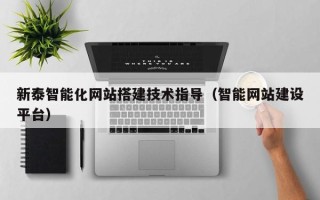 唐山新泰智能化网站搭建技术指导（智能网站建设平台）
